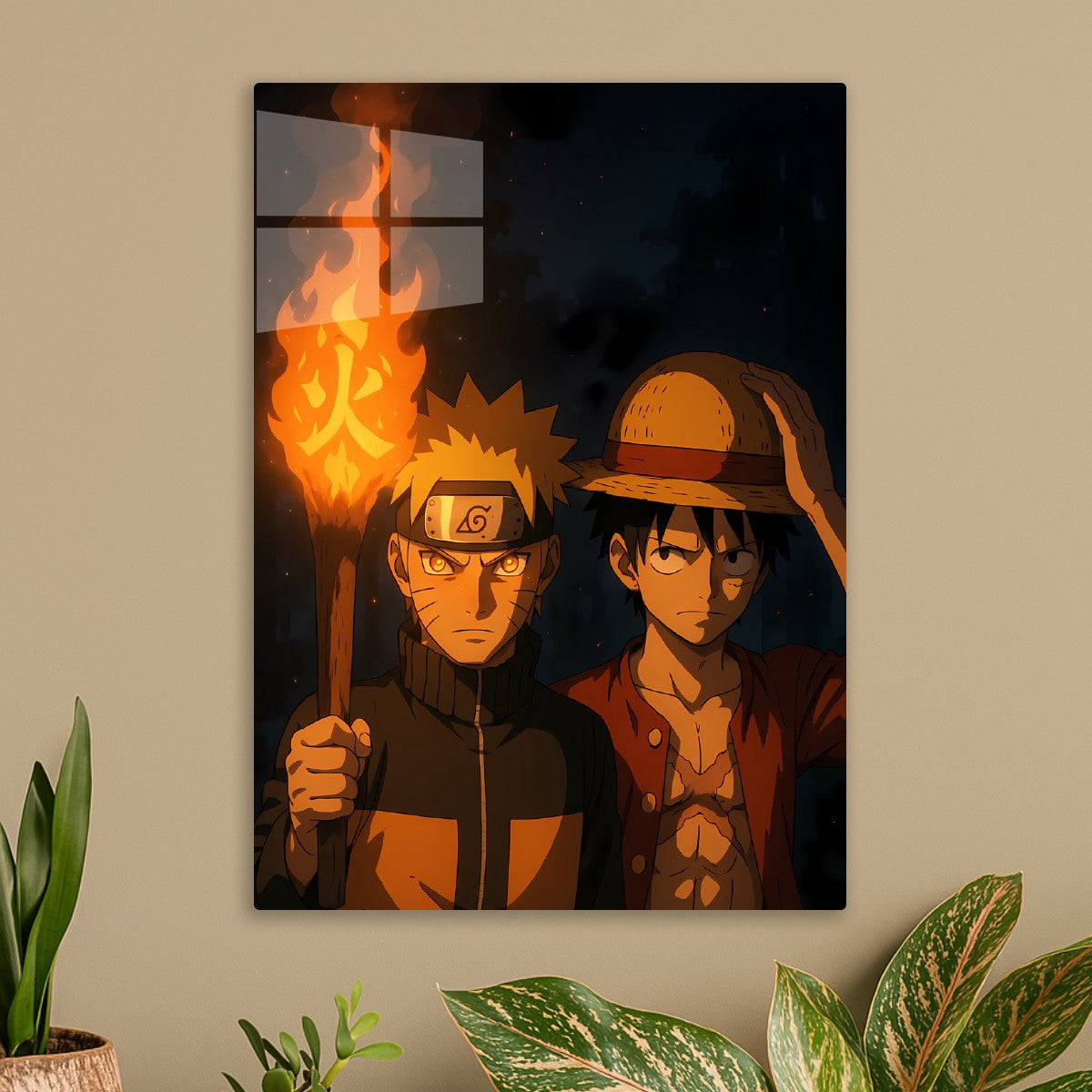 Will of Fire from Naruto and Luffy