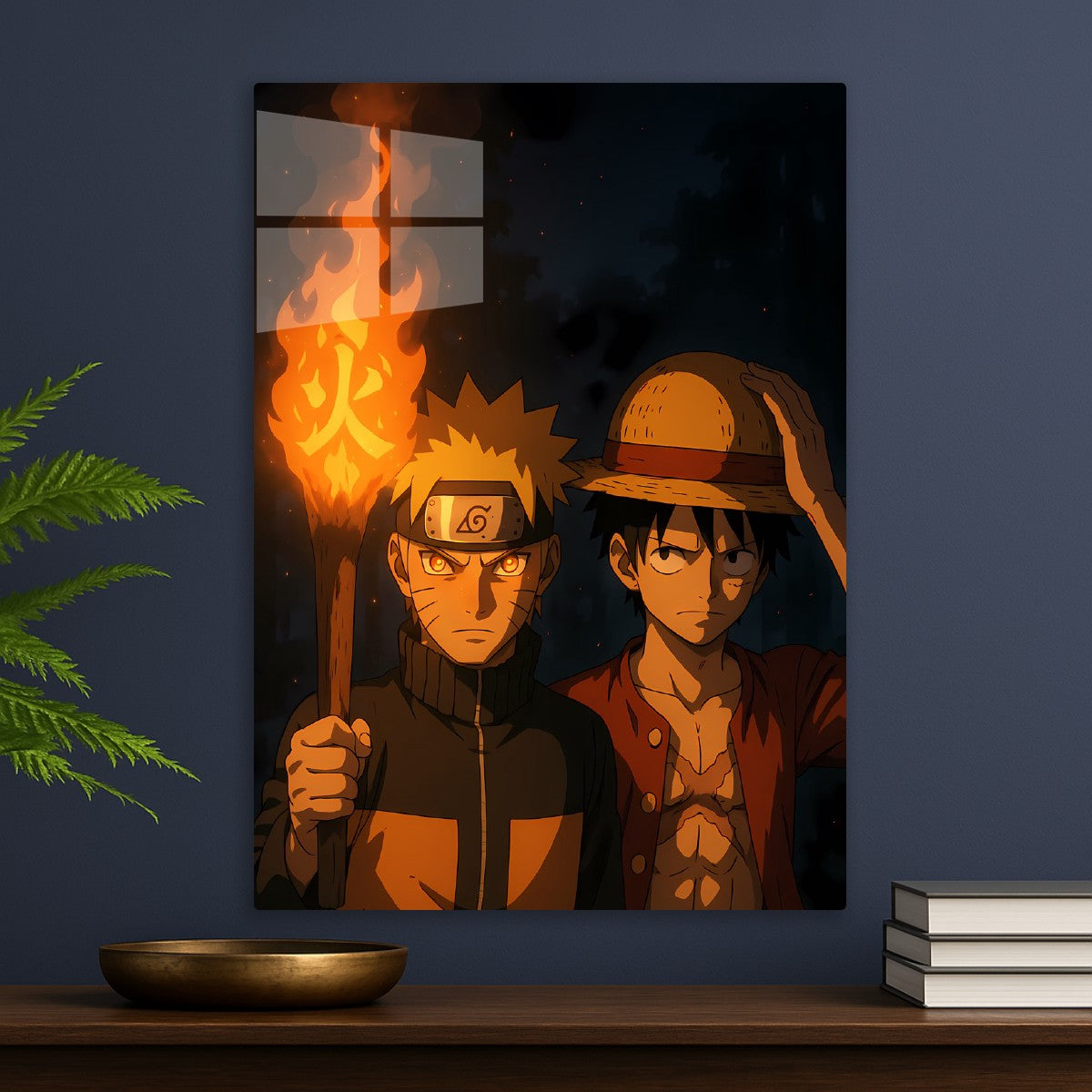 Will of Fire from Naruto and Luffy