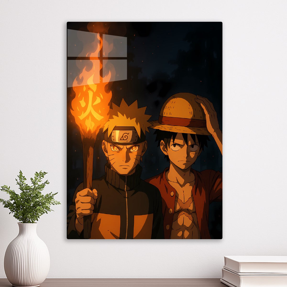 Will of Fire from Naruto and Luffy