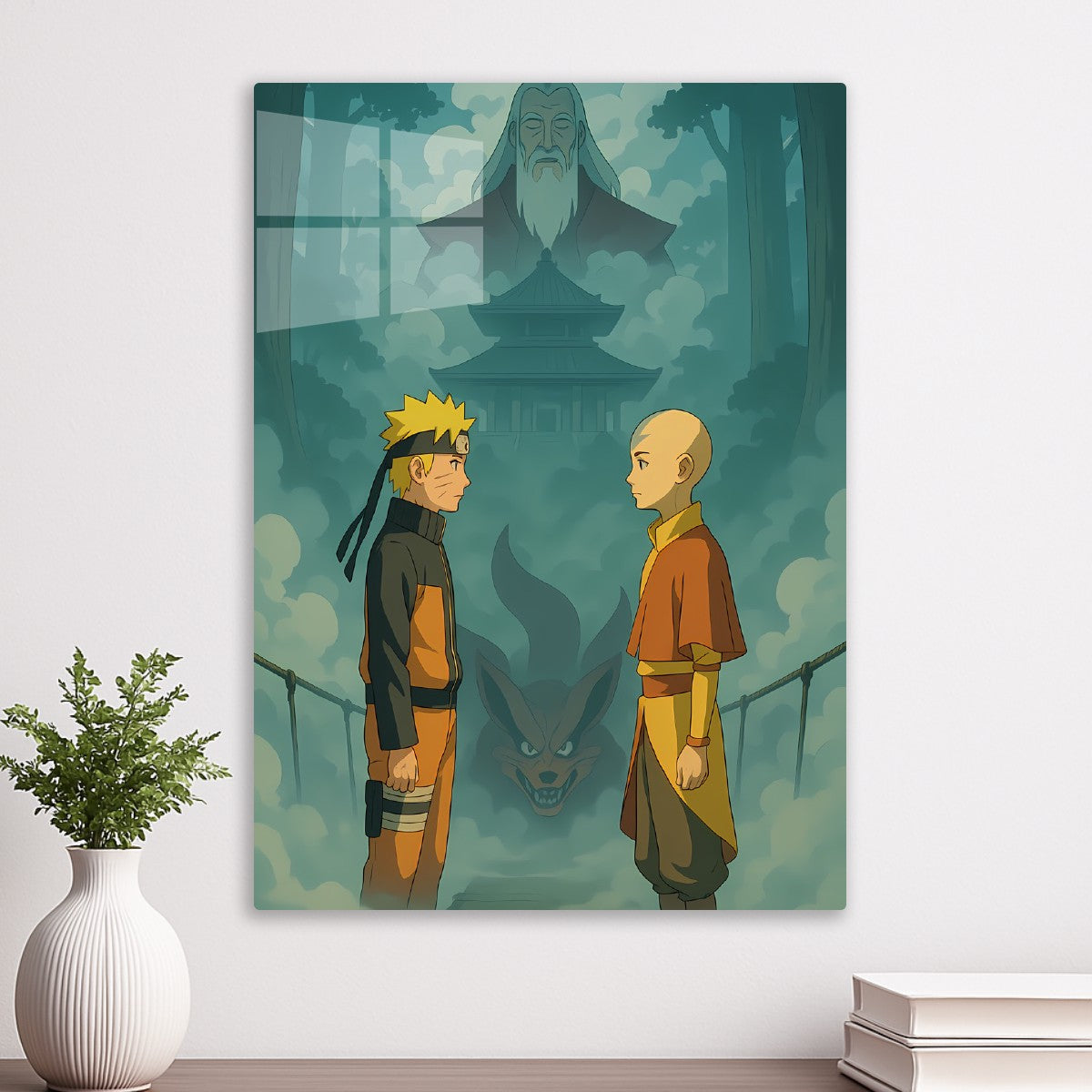 Sacred Duel: Naruto & Aang