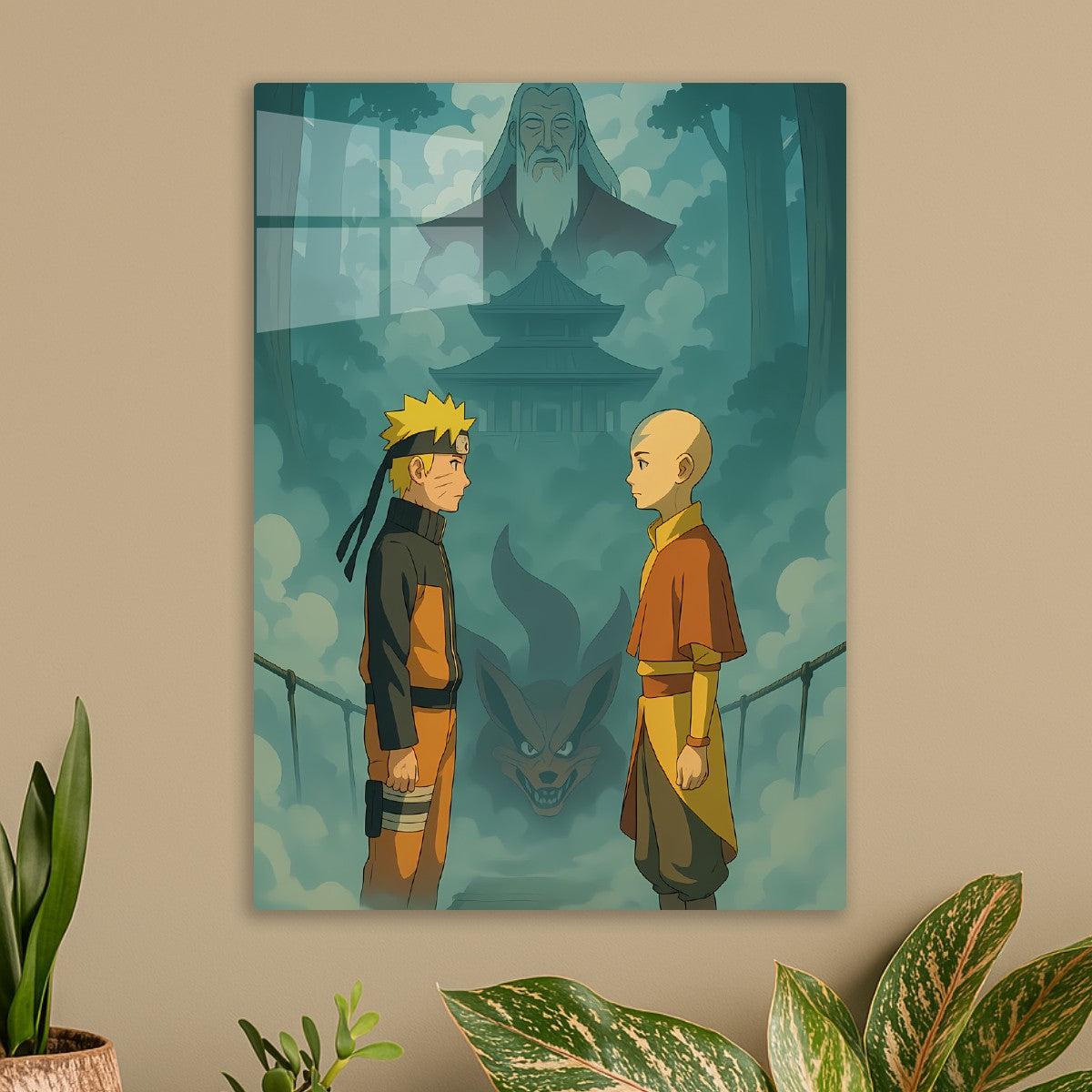 Sacred Duel: Naruto & Aang