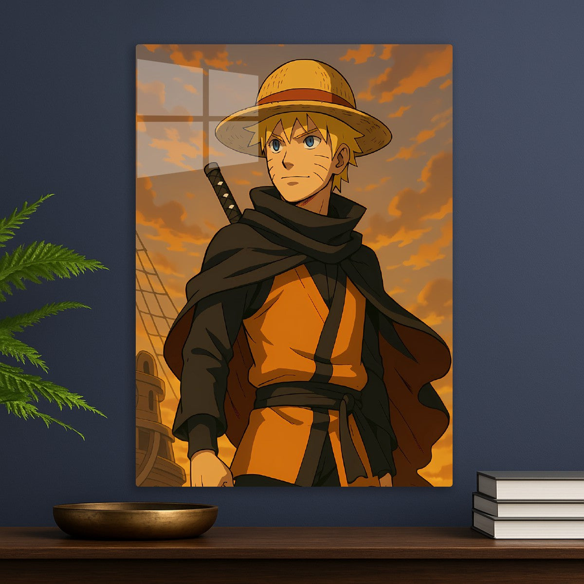 Captain Naruto Straw Hat Crossover