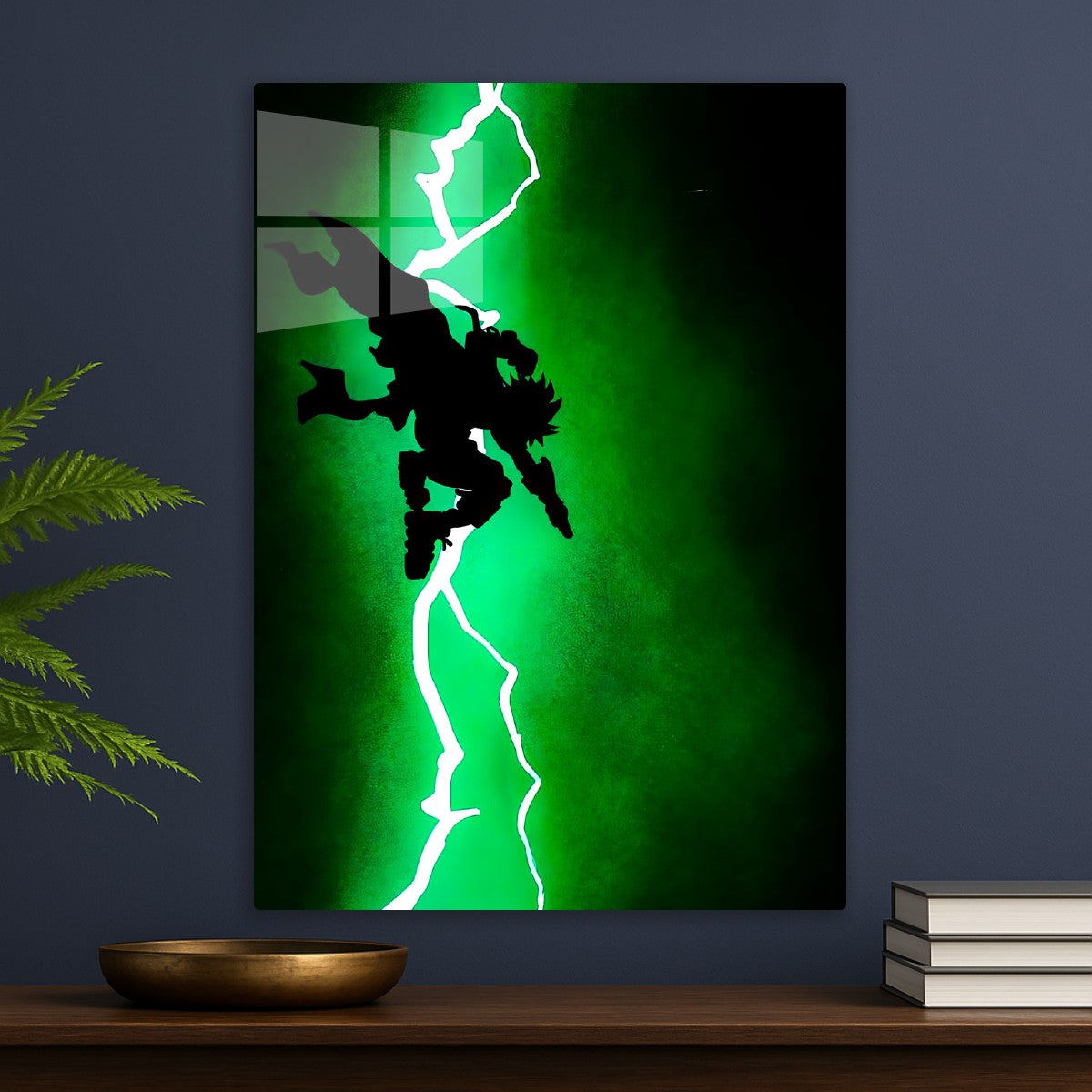 Deku Silhouette Lightning, My Hero Academia