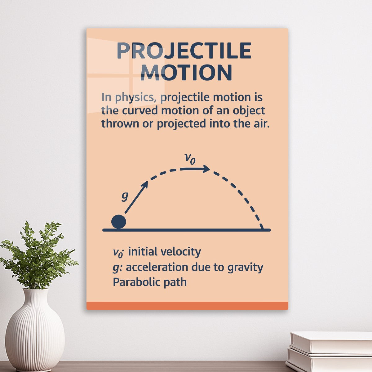 Projectile Motion Diagram