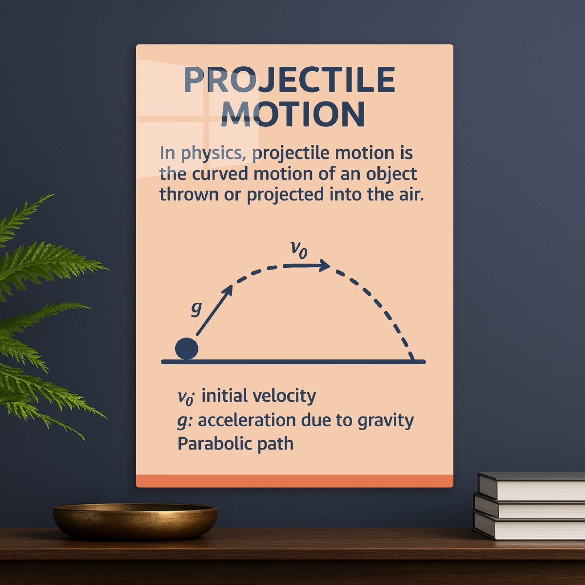 Projectile Motion Diagram