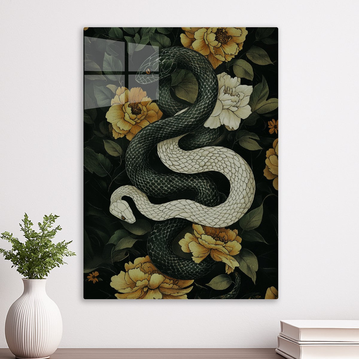 White Snake Black Snake