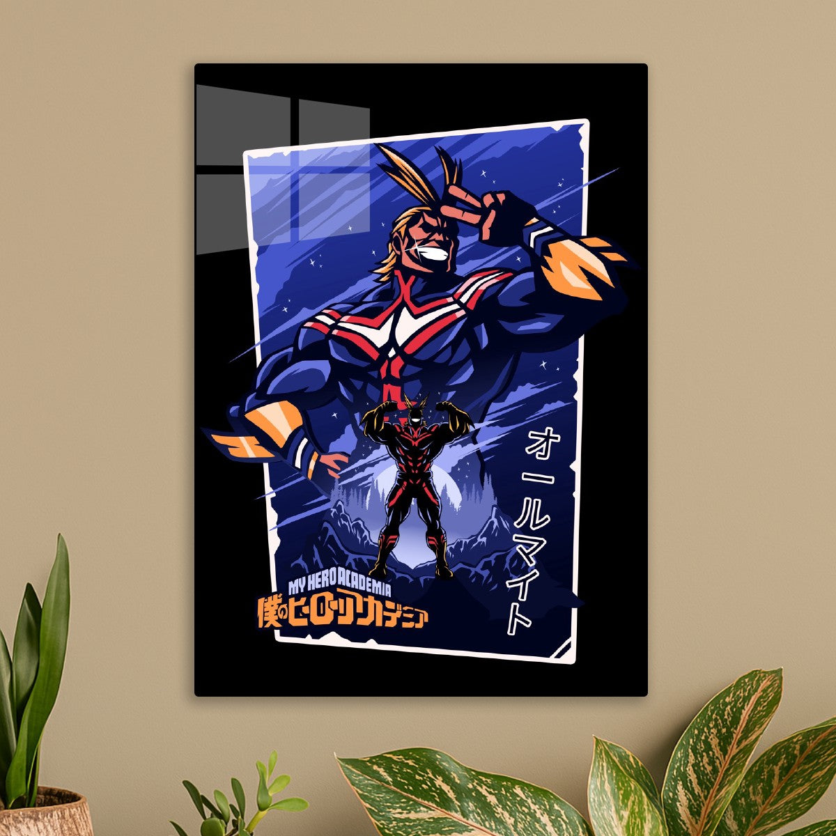 All might, My Hero Academia
