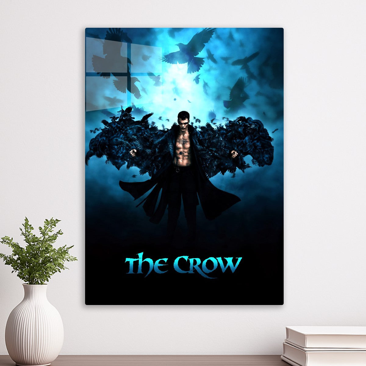 the crow blue
