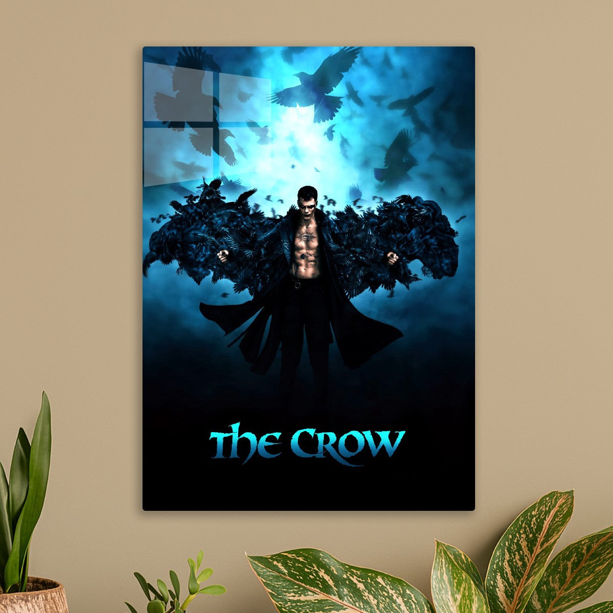 the crow blue