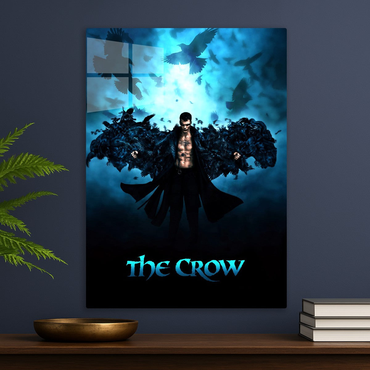 the crow blue