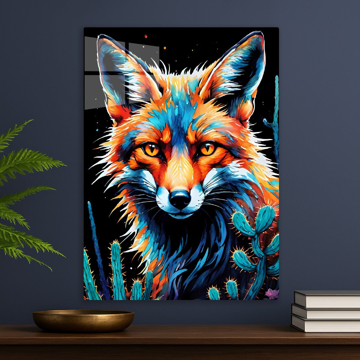 Vibrant Fox Desert