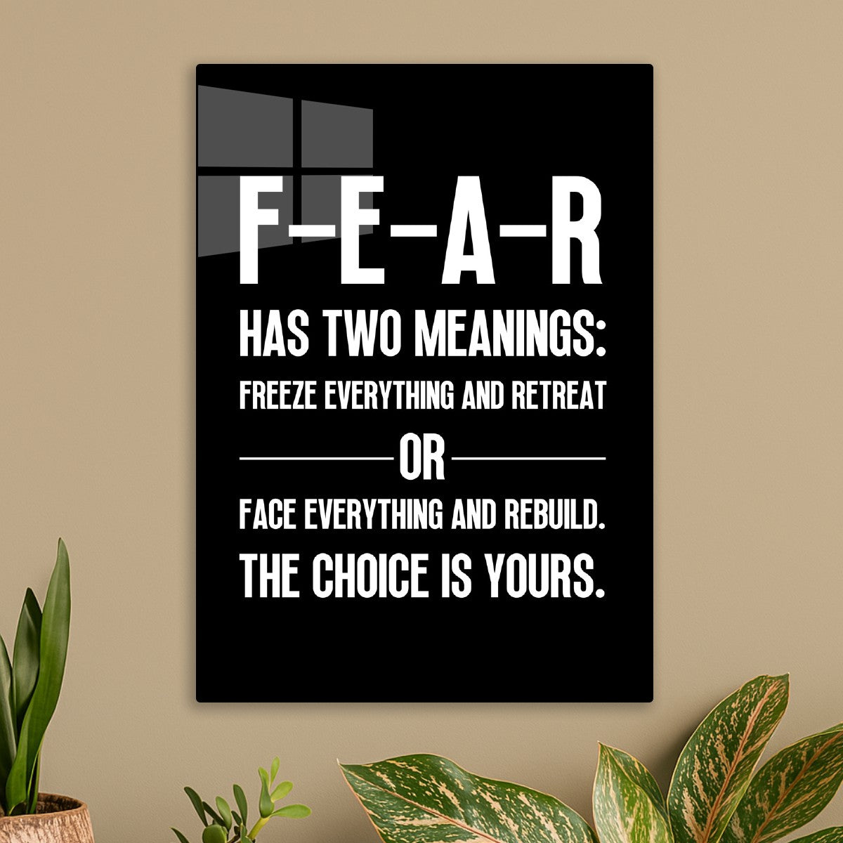 FEAR Has Two Meanings