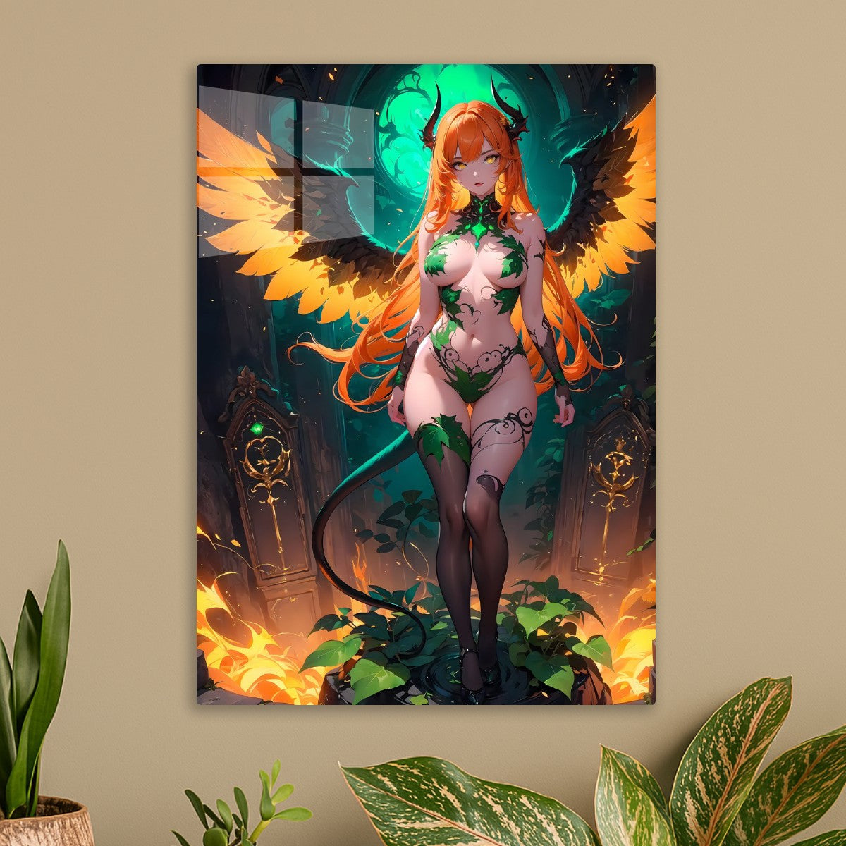 Fiery Wings of the Enchantress