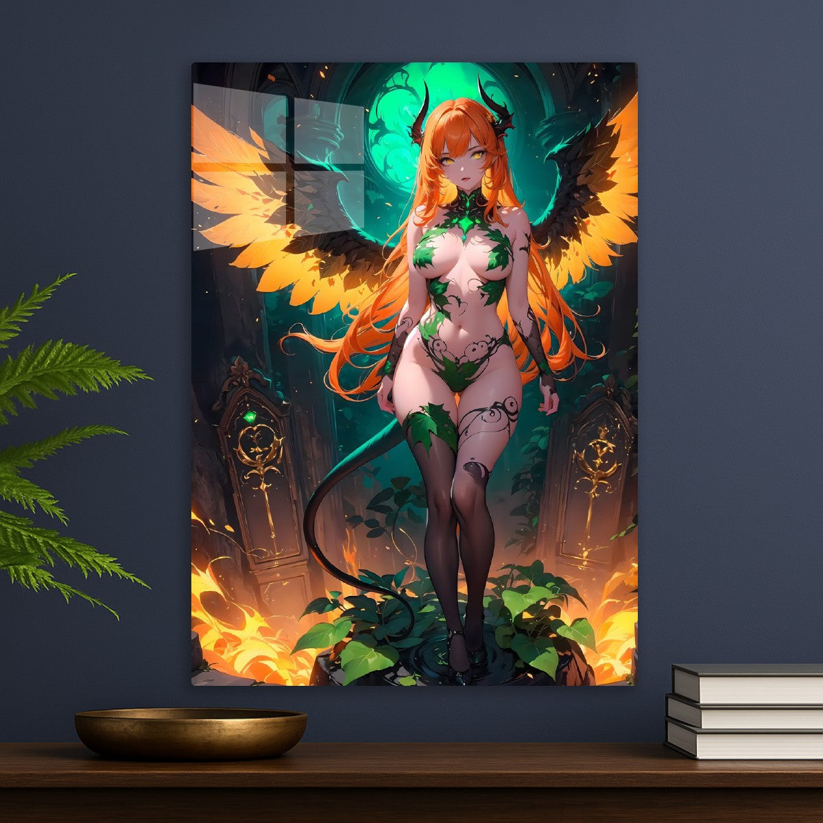 Fiery Wings of the Enchantress