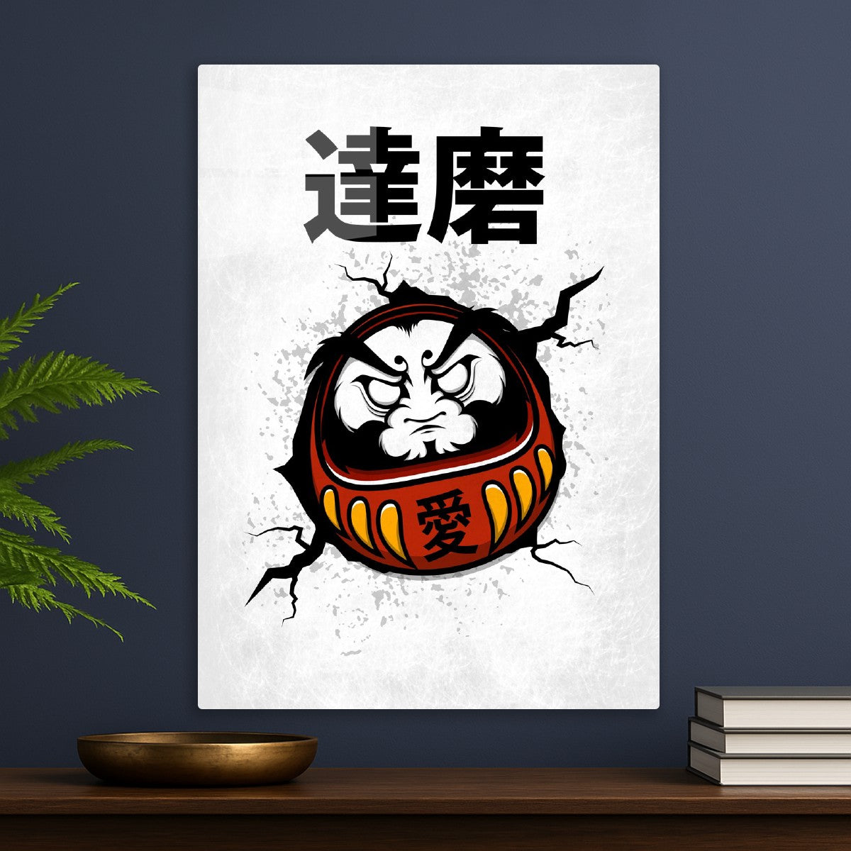 Angry Daruma 