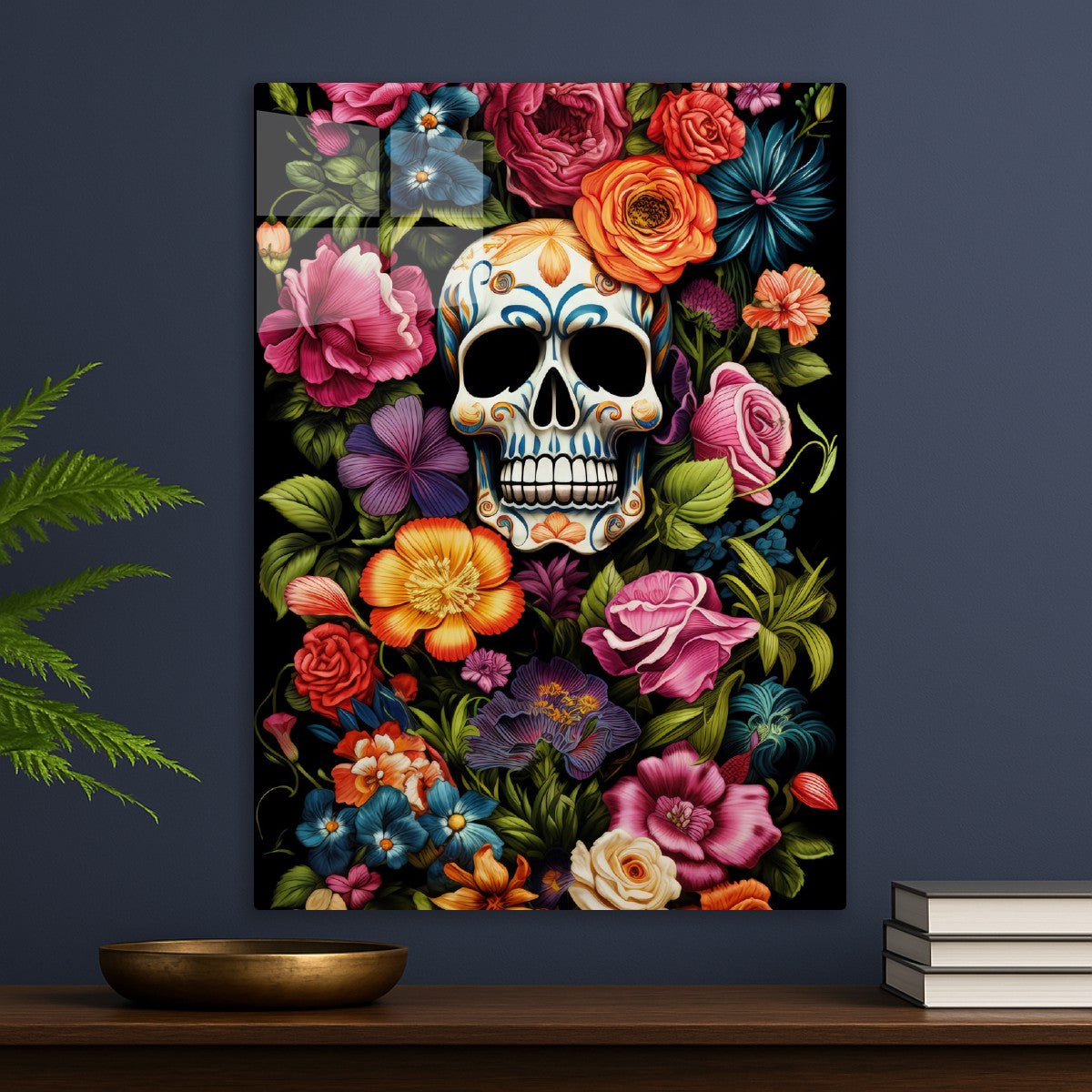 Floral Sugar Skull