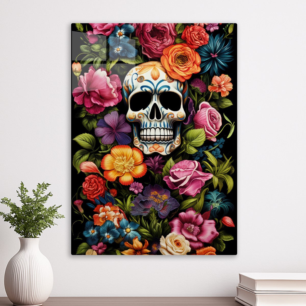 Floral Sugar Skull