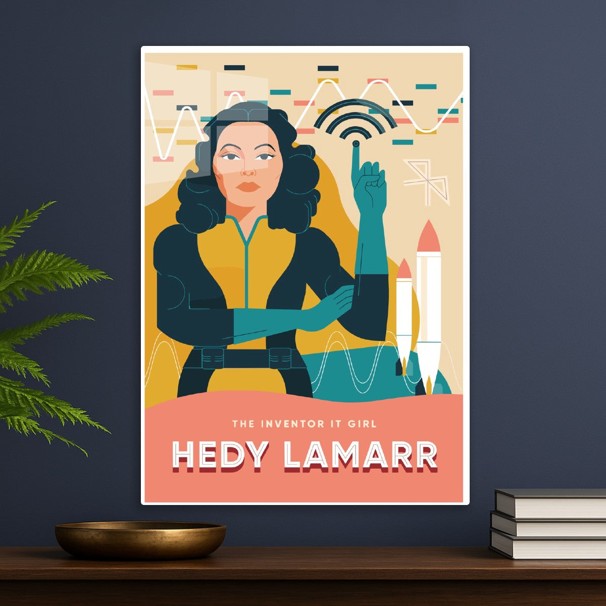 Hedy Lamarr IT Inventor Girl