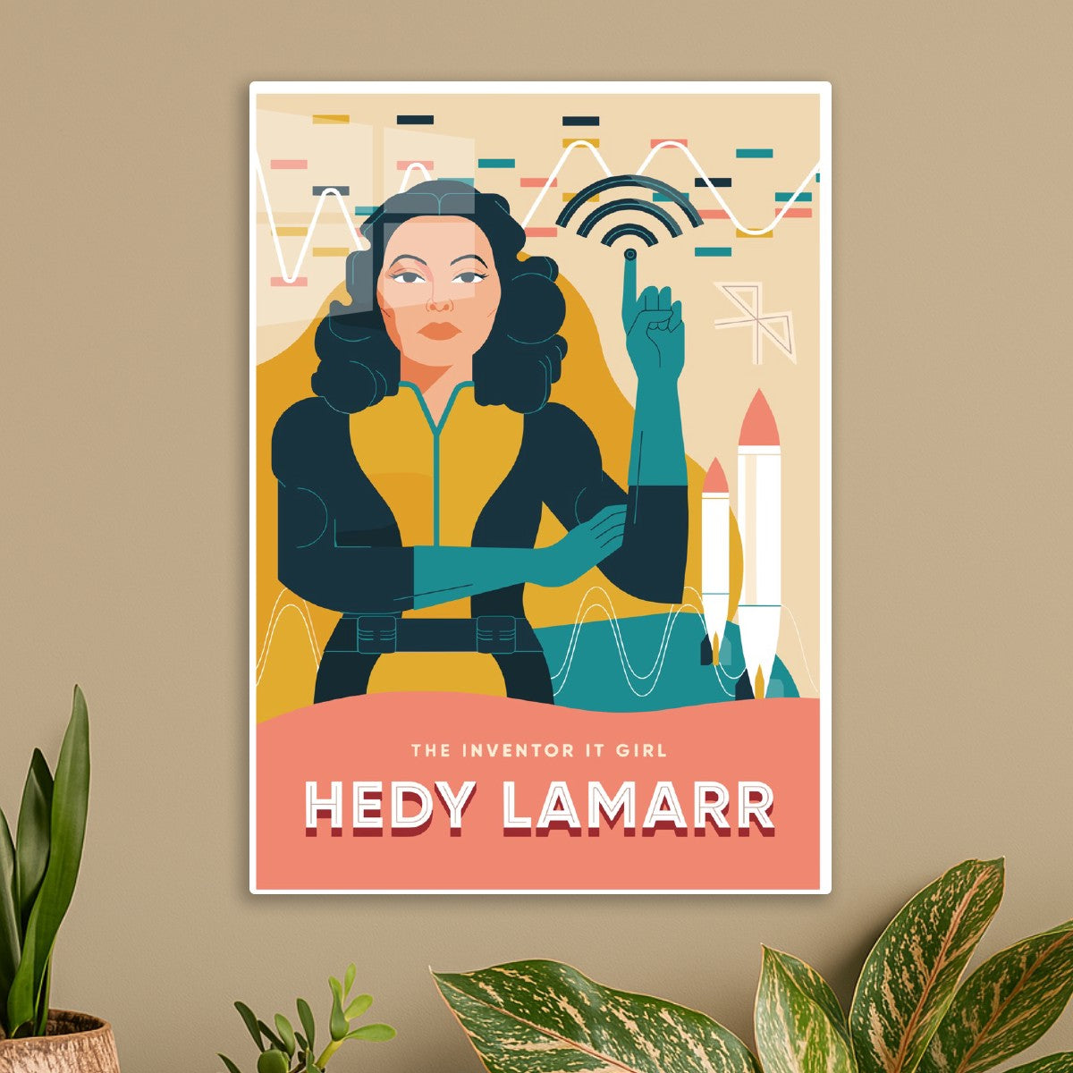 Hedy Lamarr IT Inventor Girl