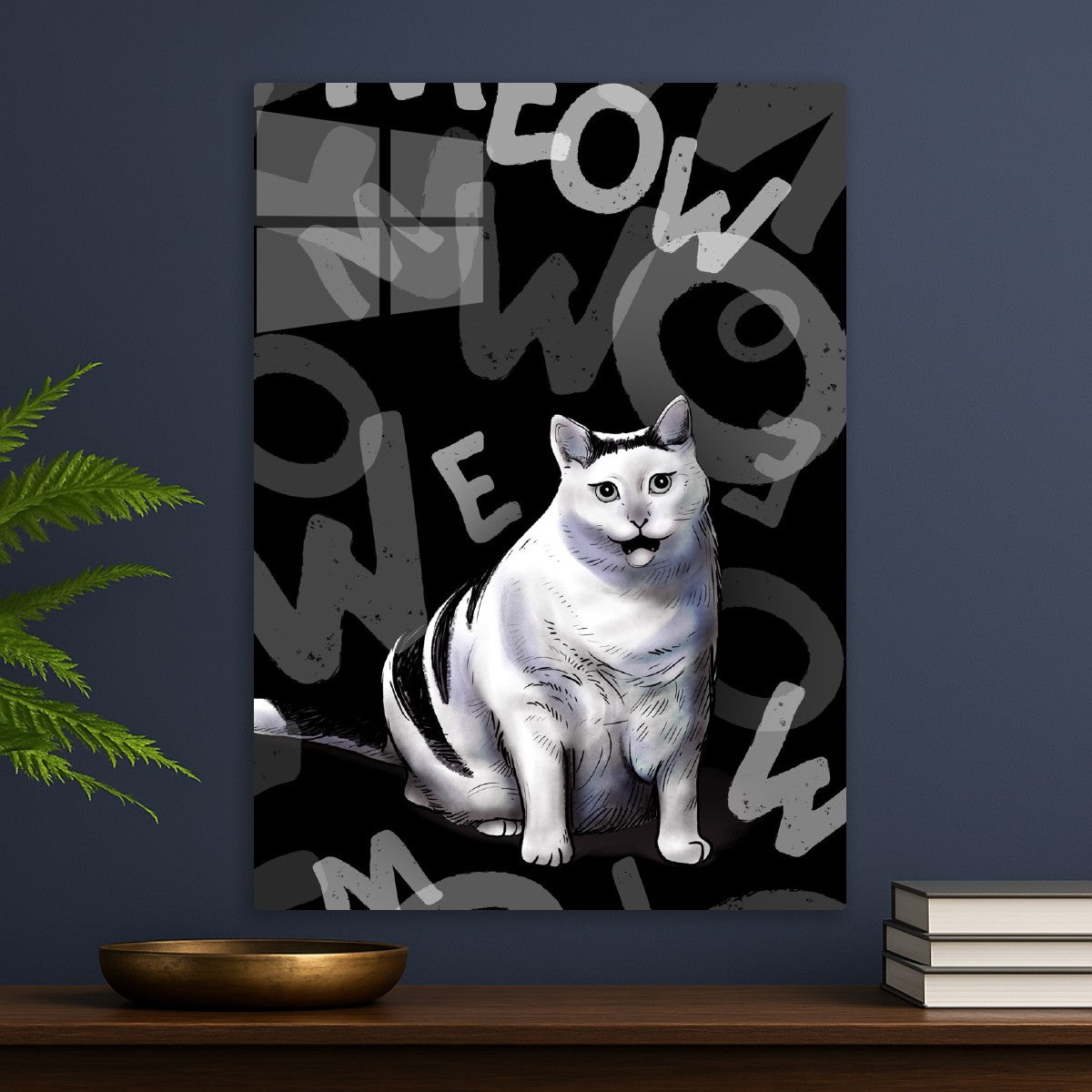 Chonky Meow Cat