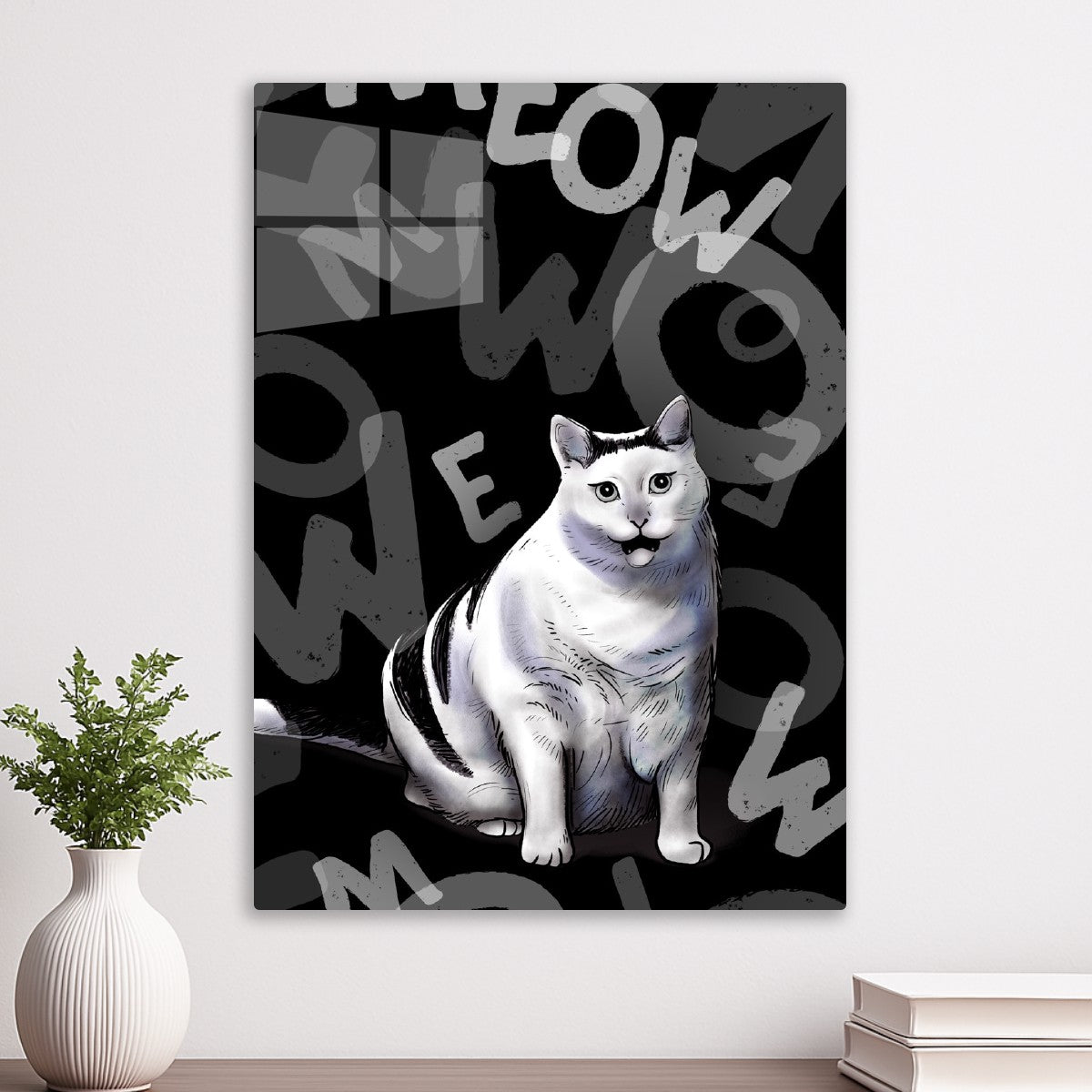 Chonky Meow Cat