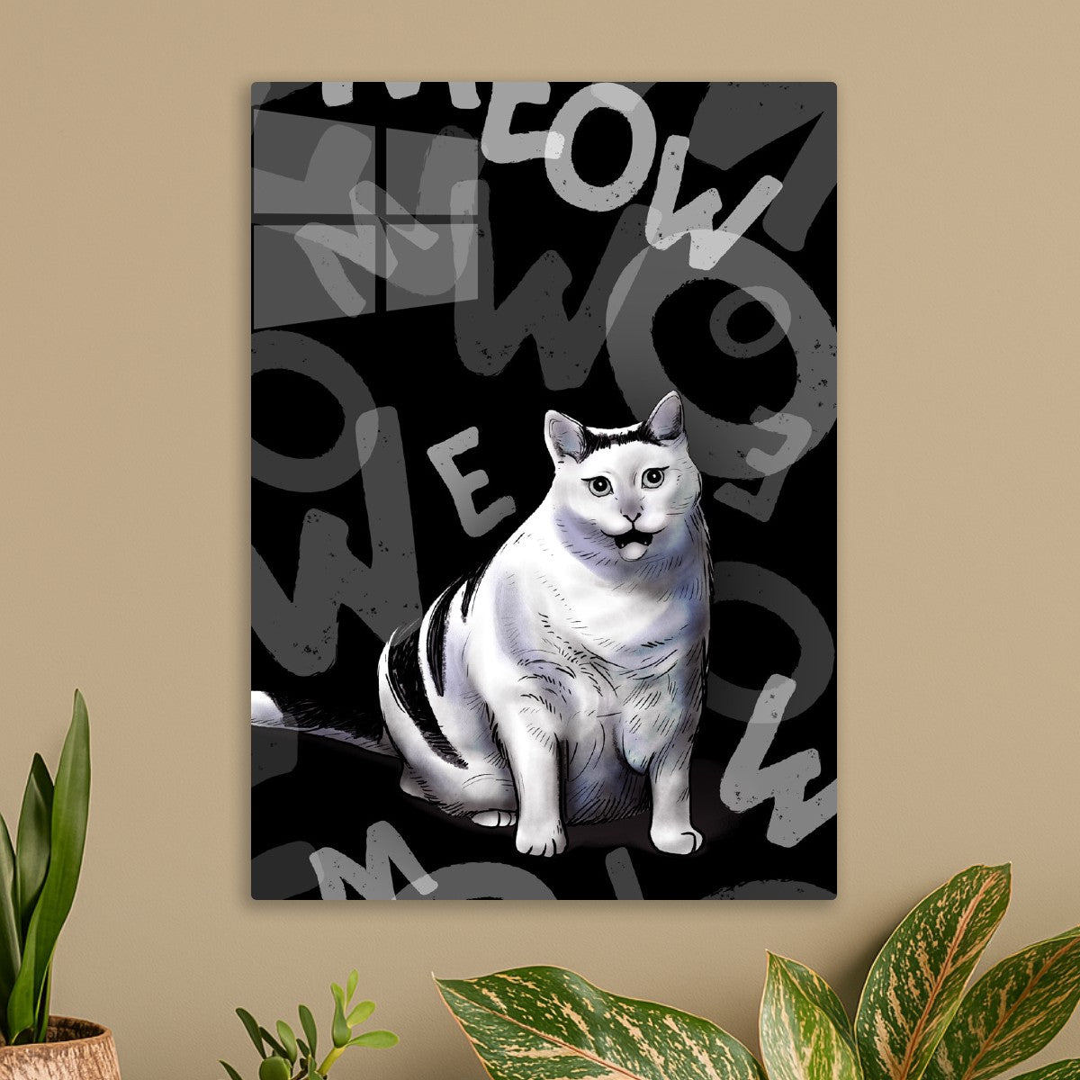 Chonky Meow Cat