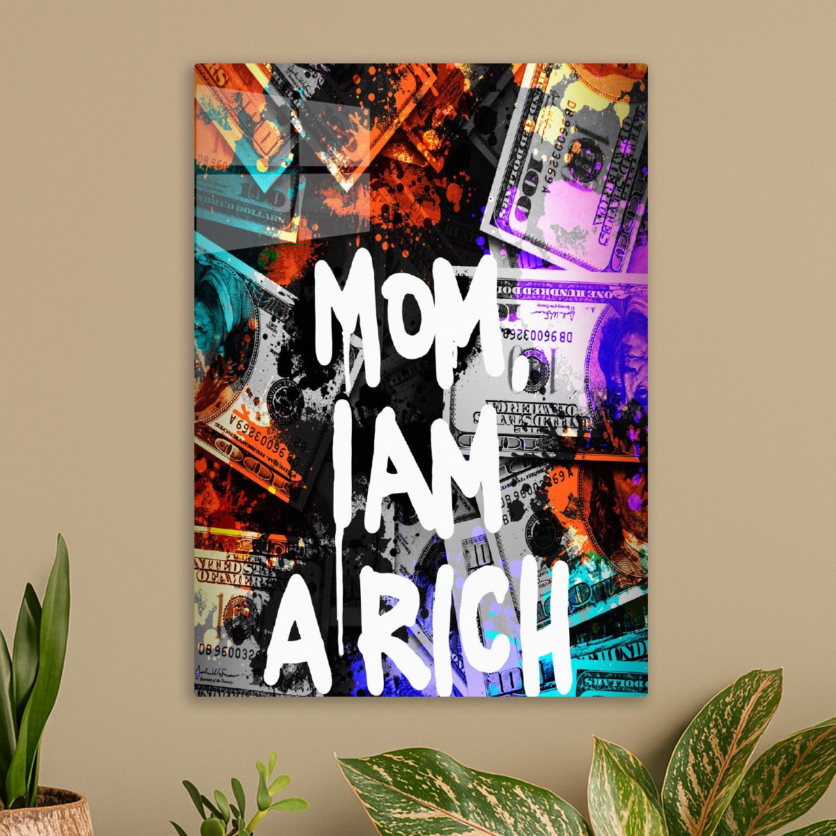 Mom, I Am A Rich Man 