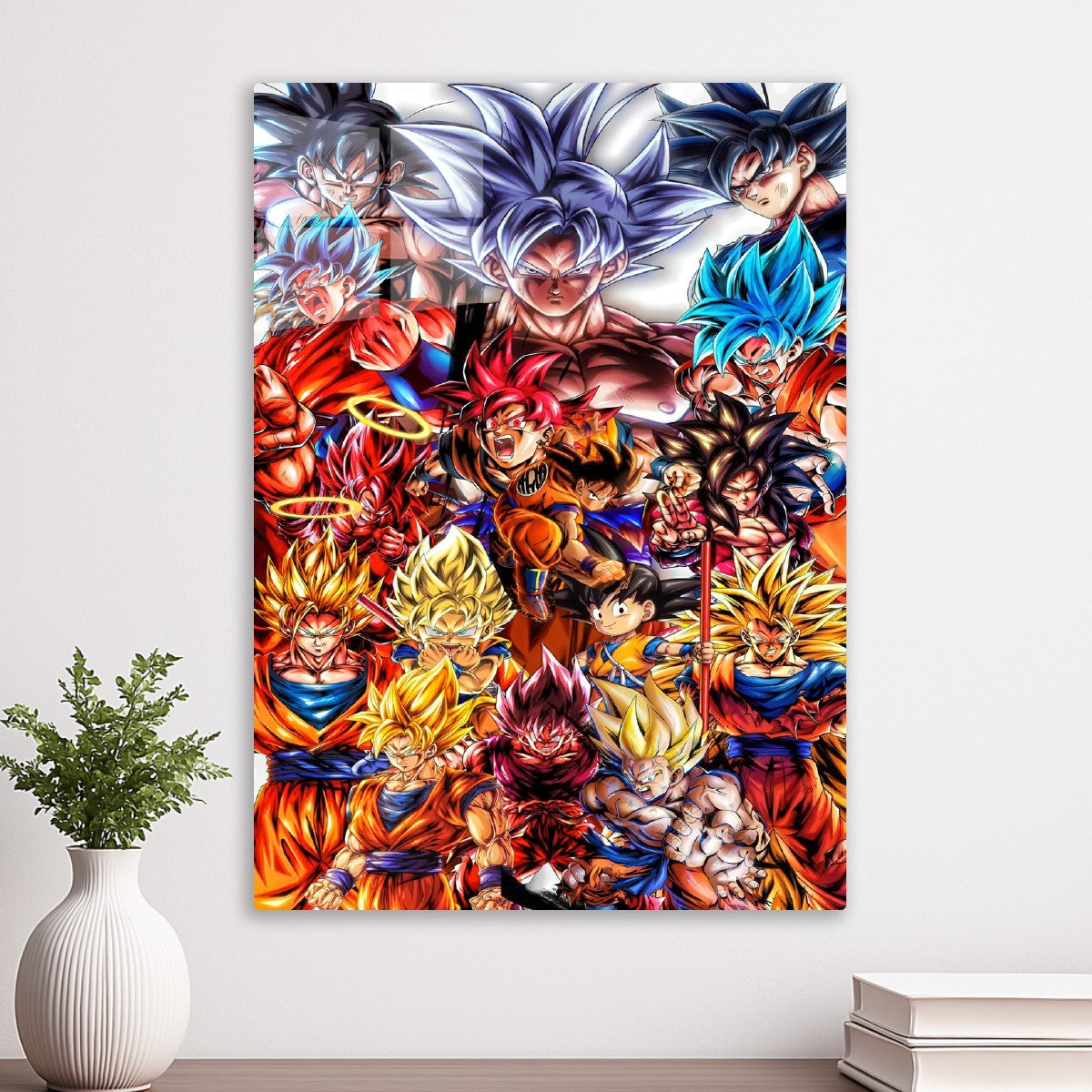 goku dragon ball collage