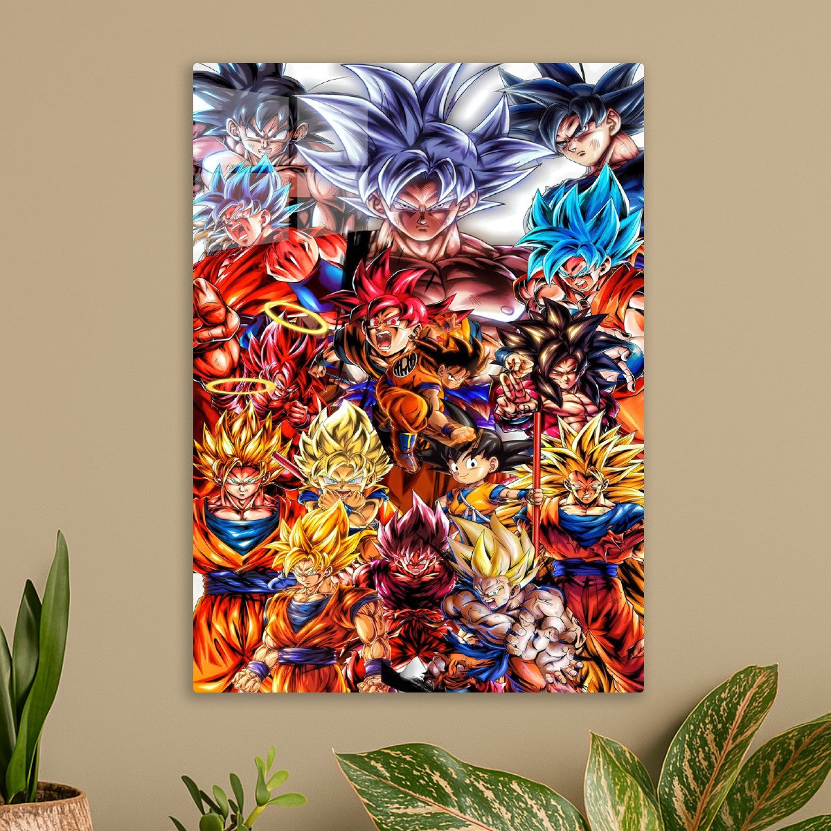 goku dragon ball collage