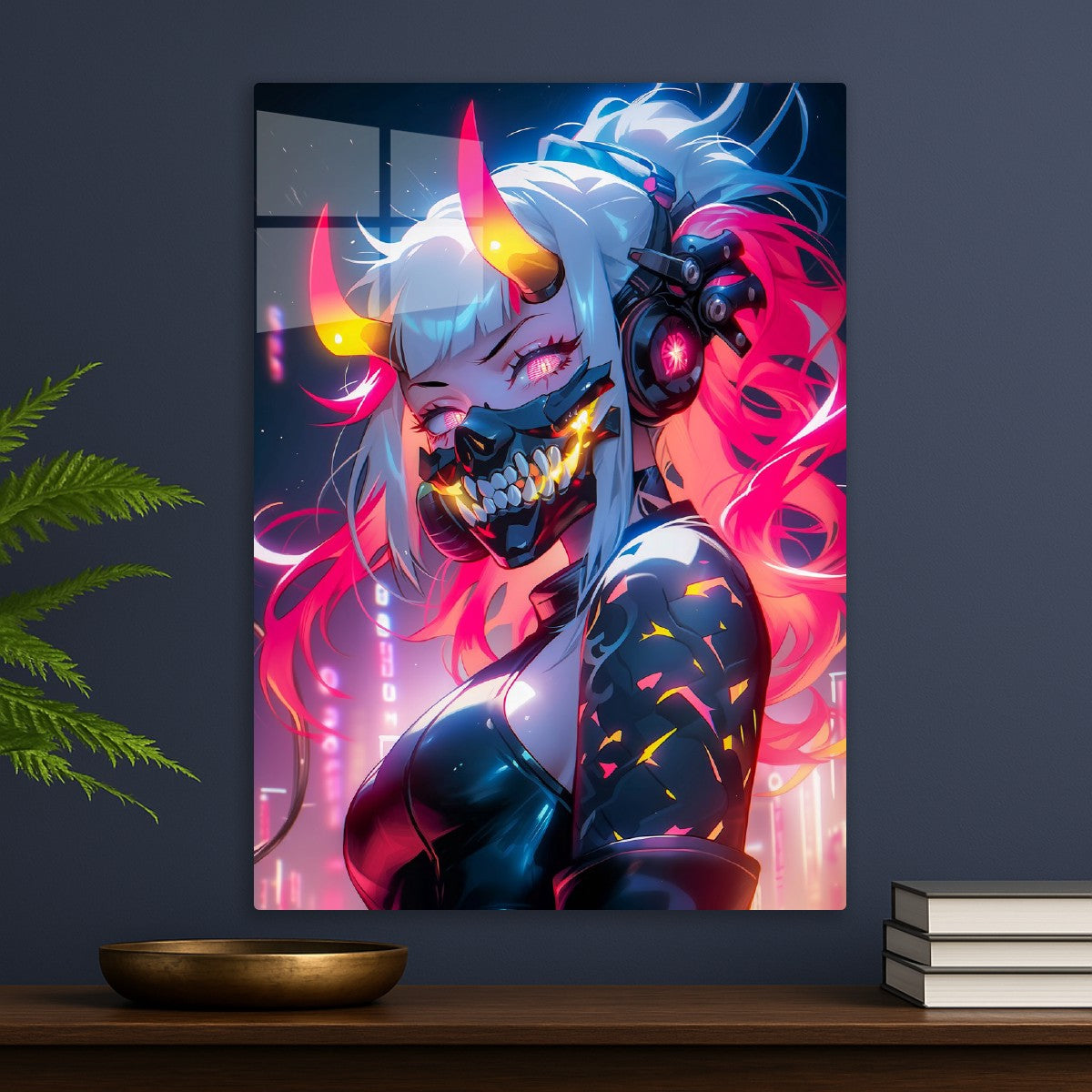 Neon Gamer Girl