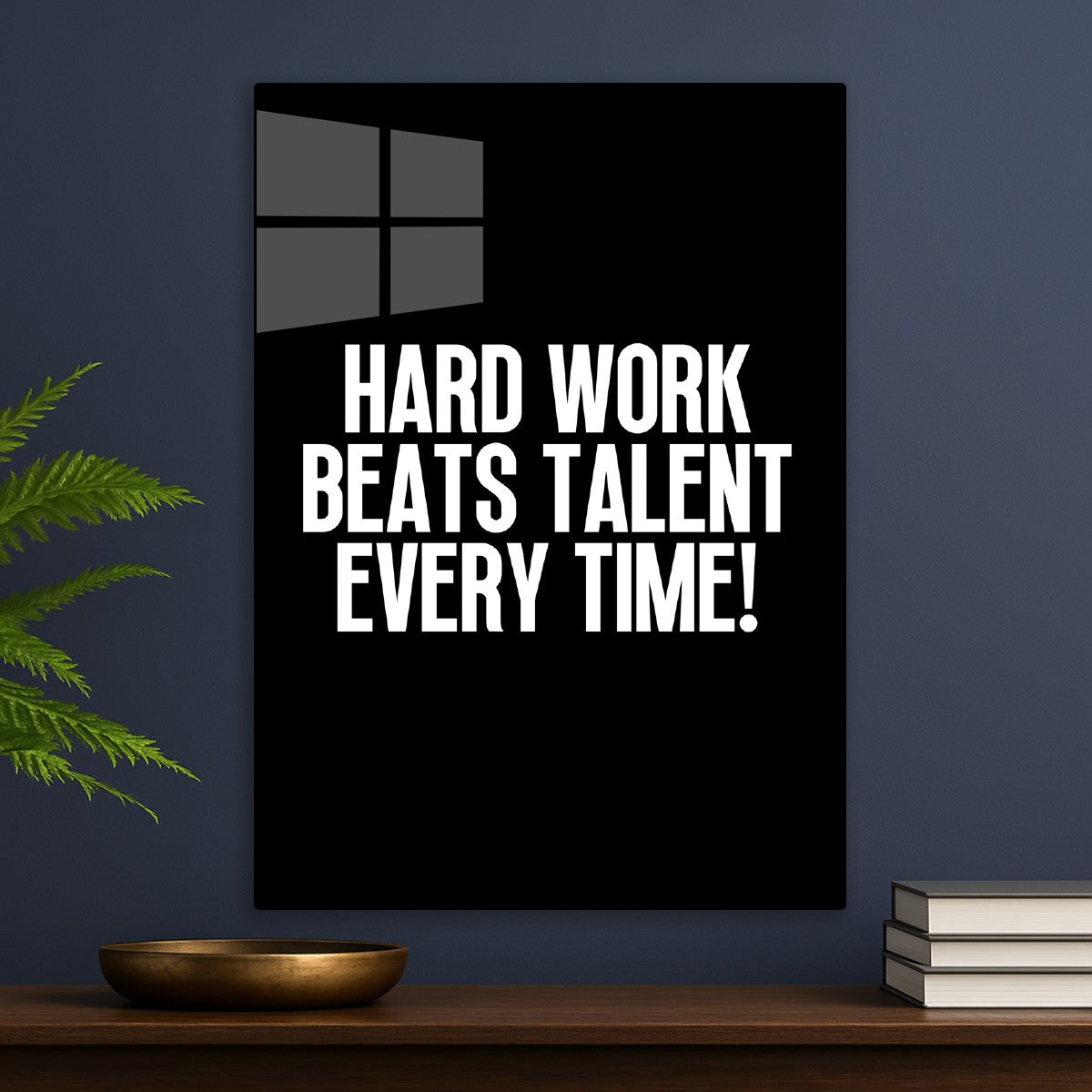 Hard Work Beats Talent