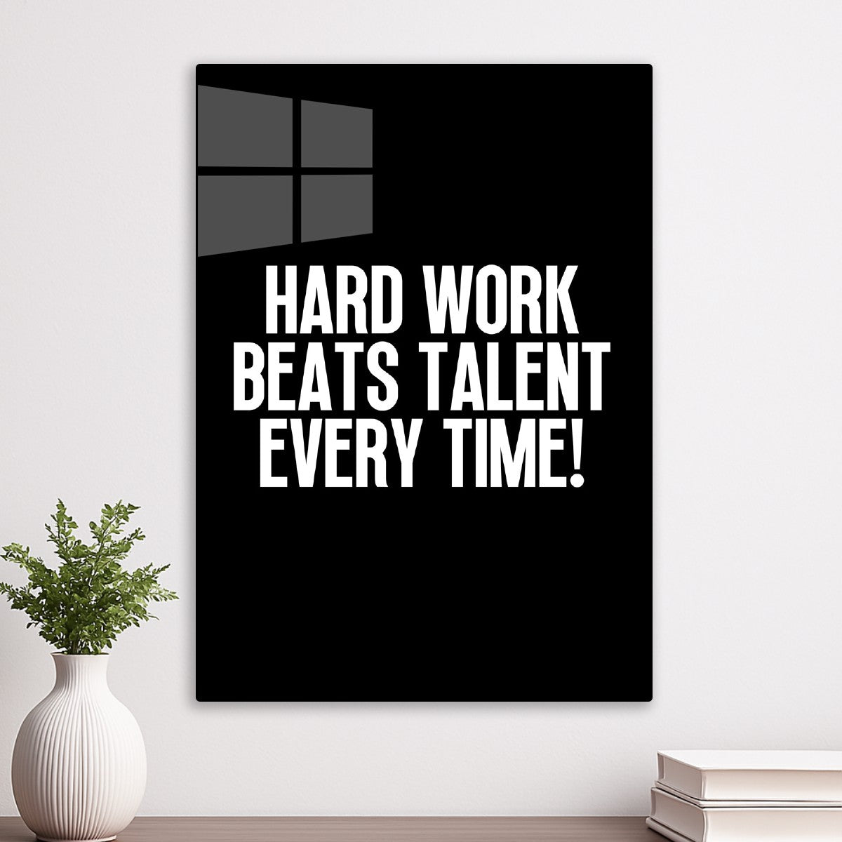 Hard Work Beats Talent