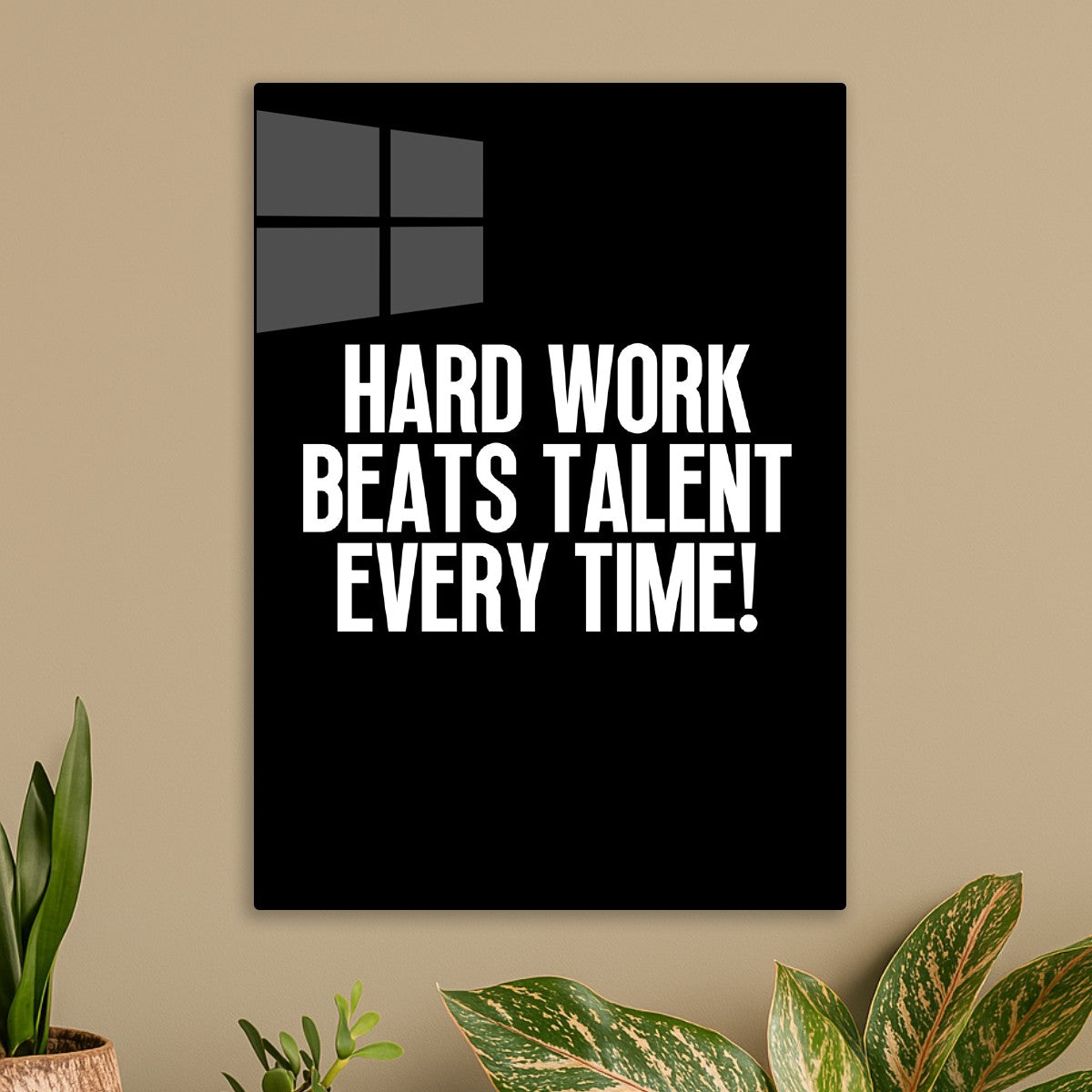 Hard Work Beats Talent