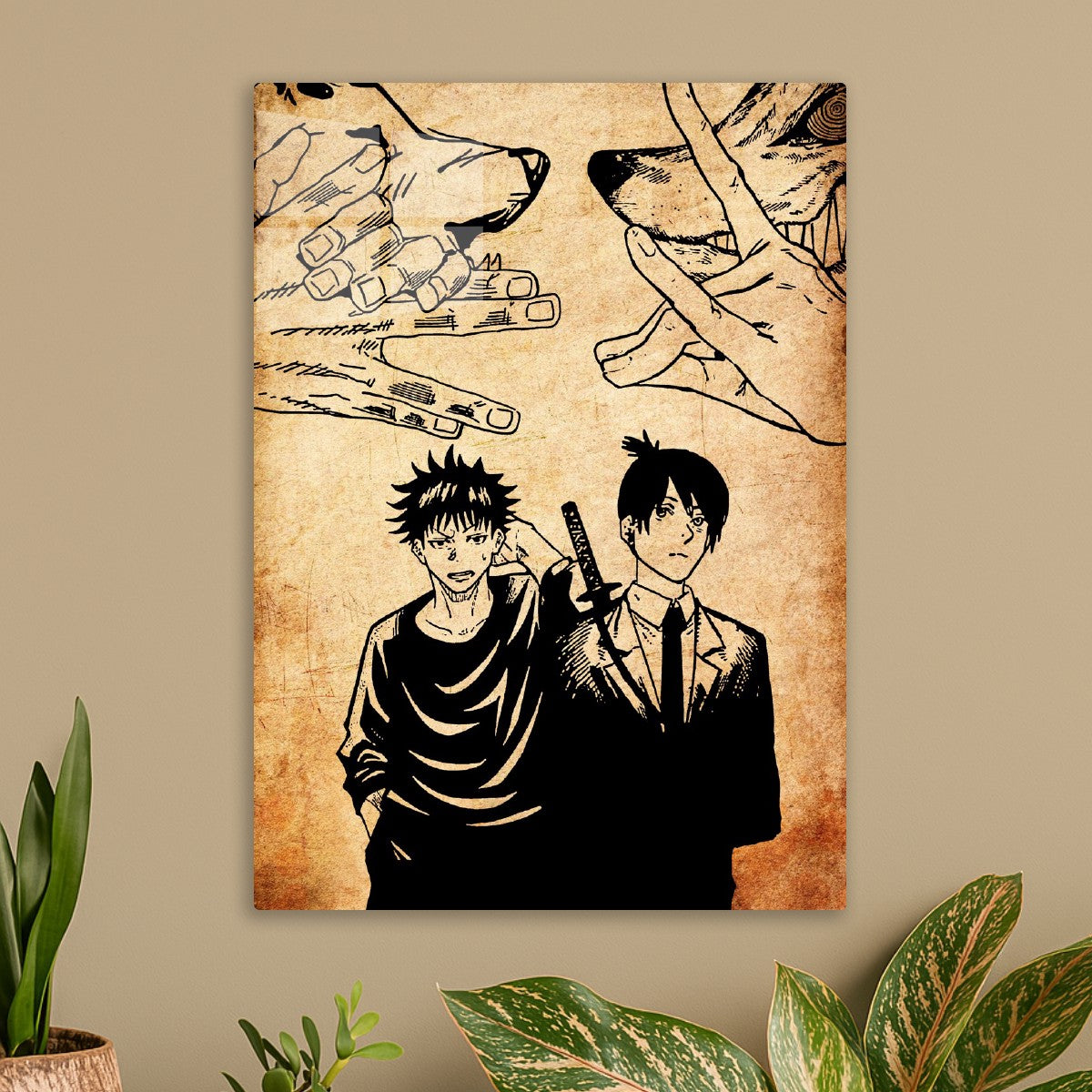 Megumi and aki, Chainsaw man