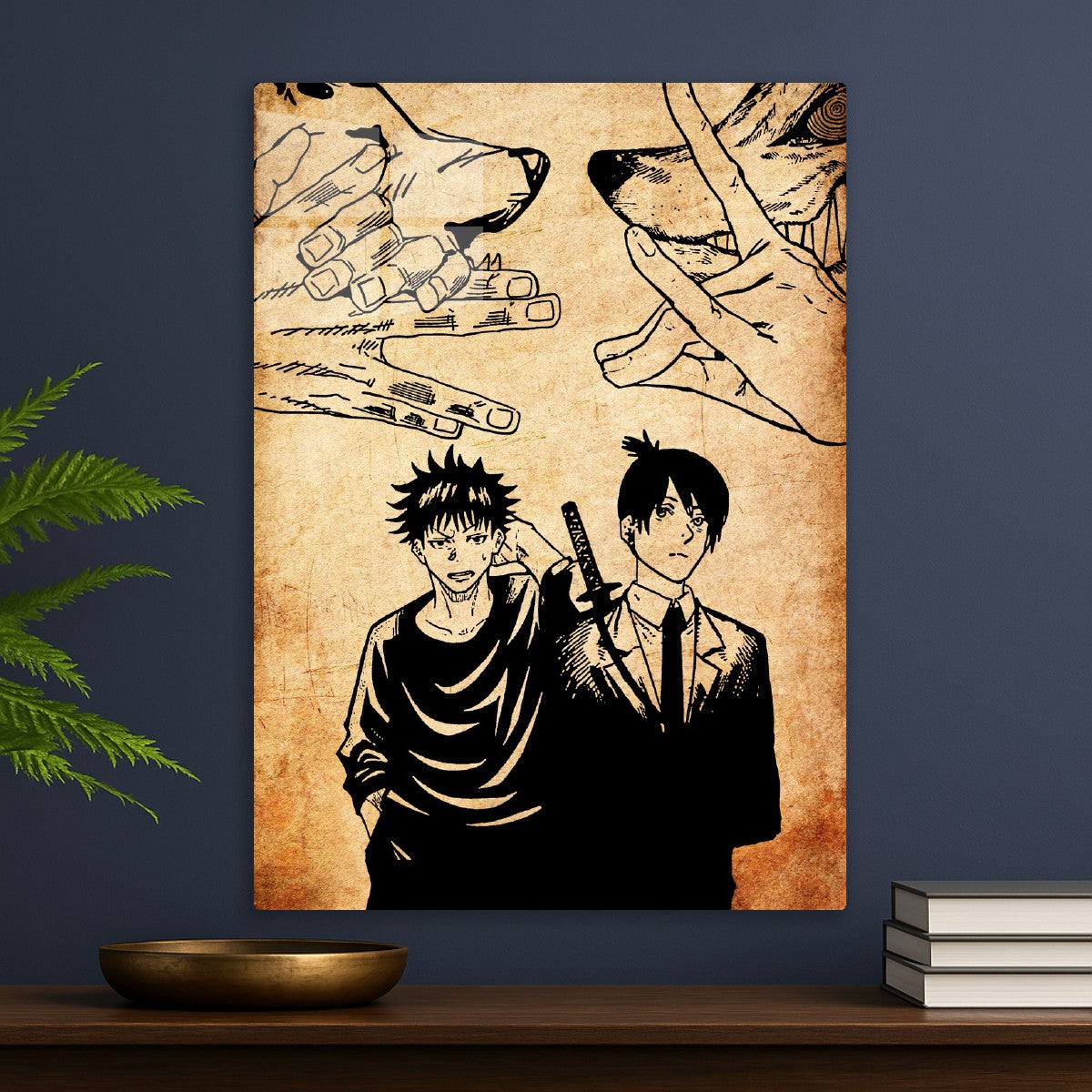 Megumi and aki, Chainsaw man