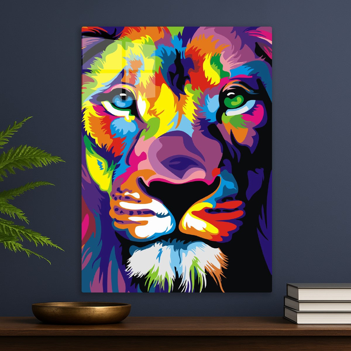 Pop art style Lion 