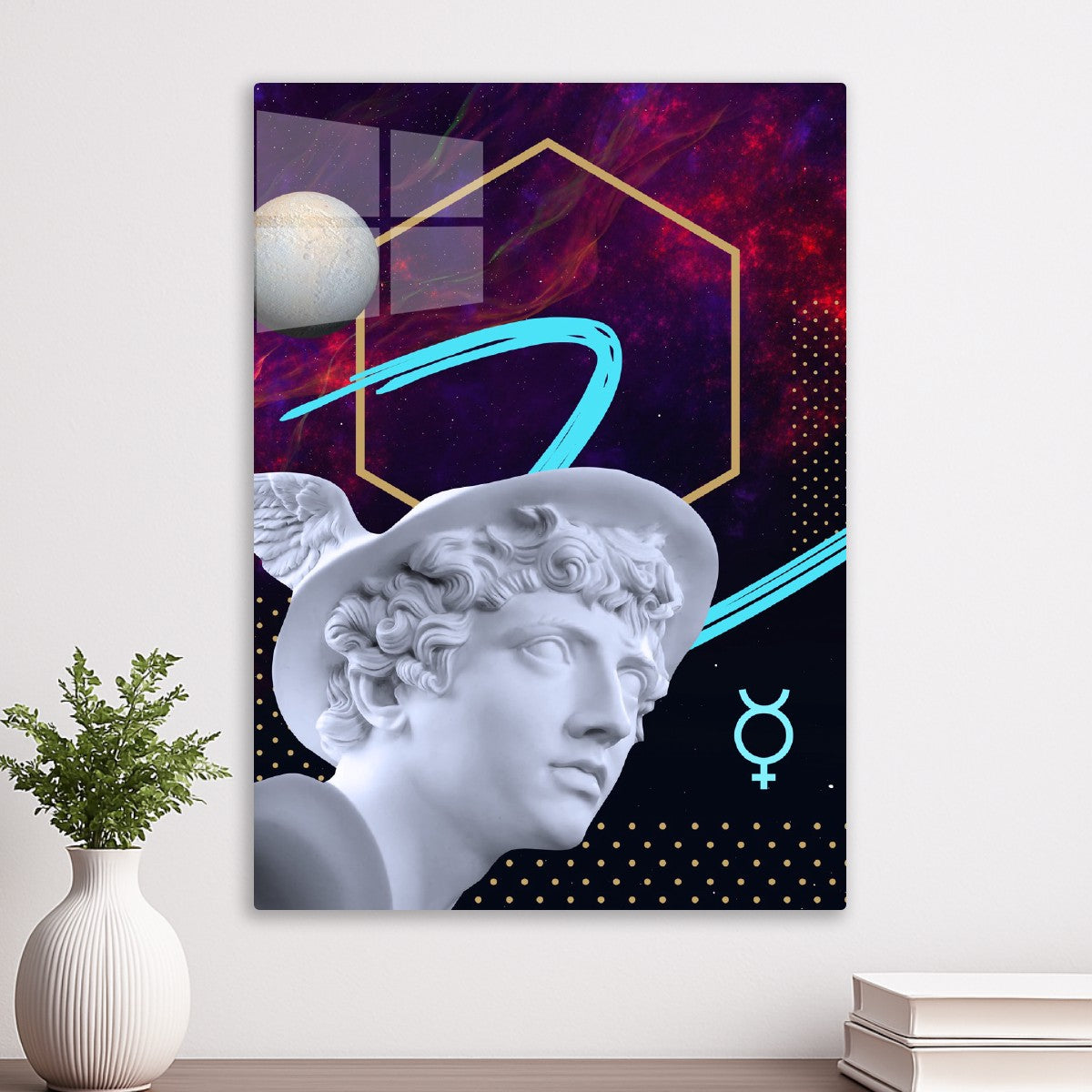 Mercury synthwave God
