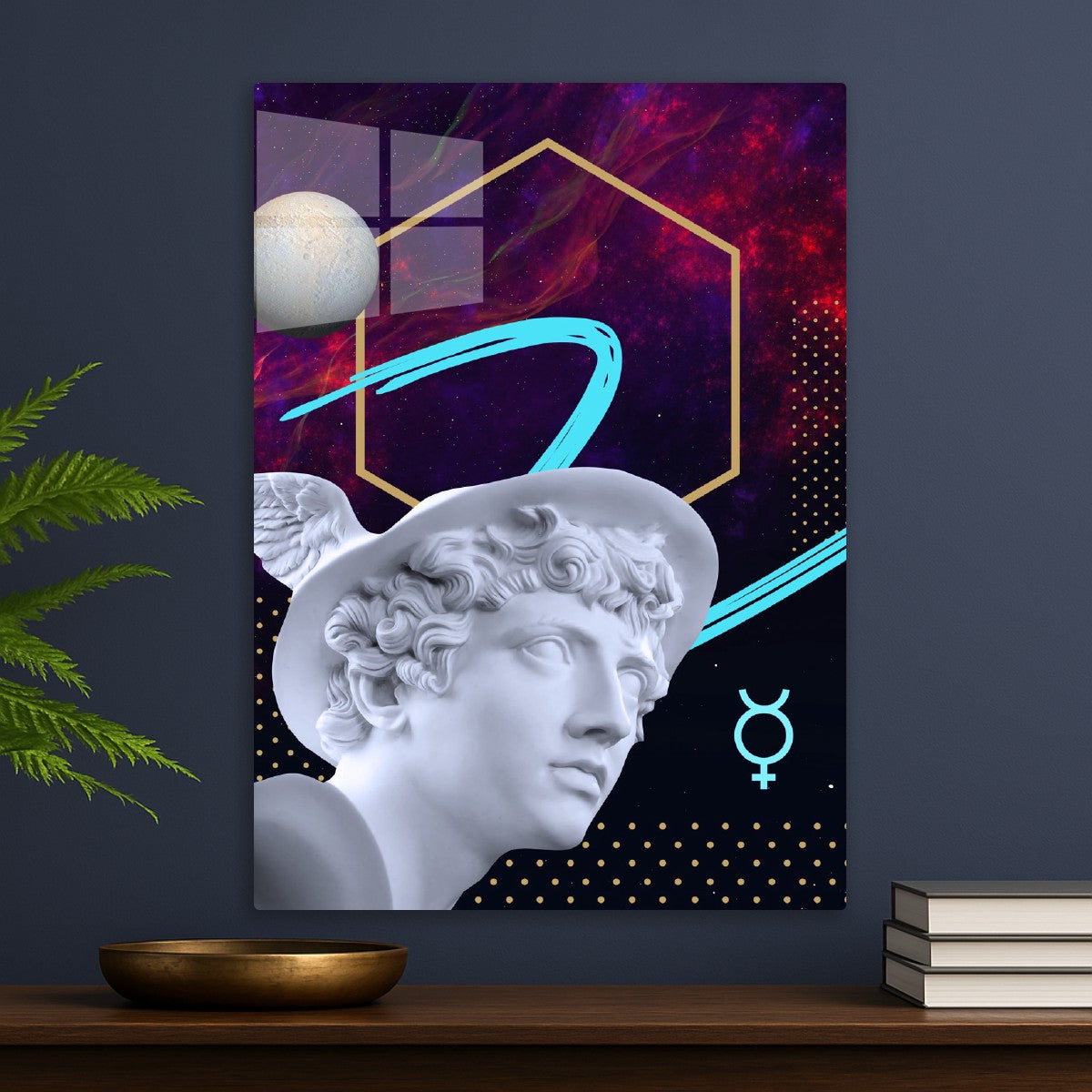 Mercury synthwave God
