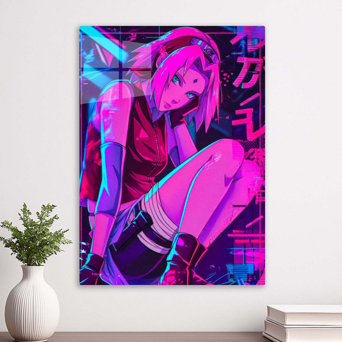Sakura Neon Street Style, Naruto
