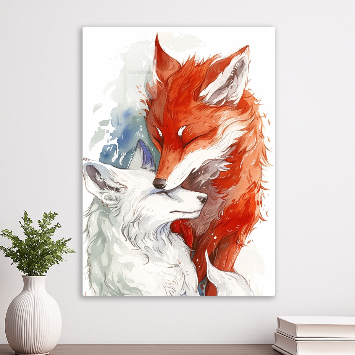 Crimson and Snow