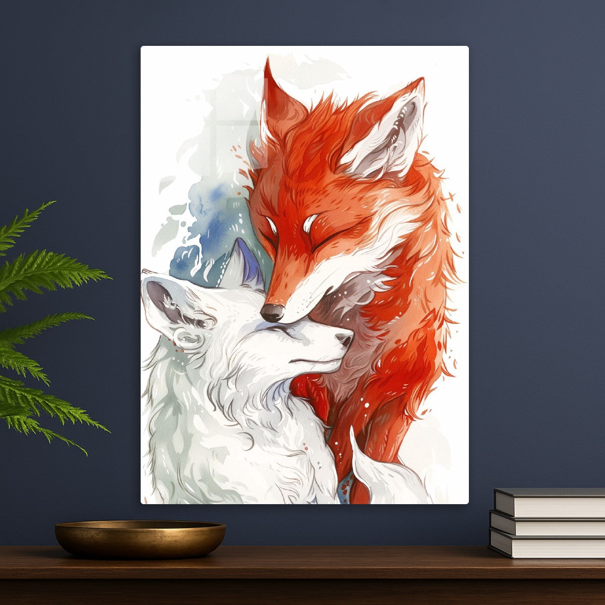 Crimson and Snow