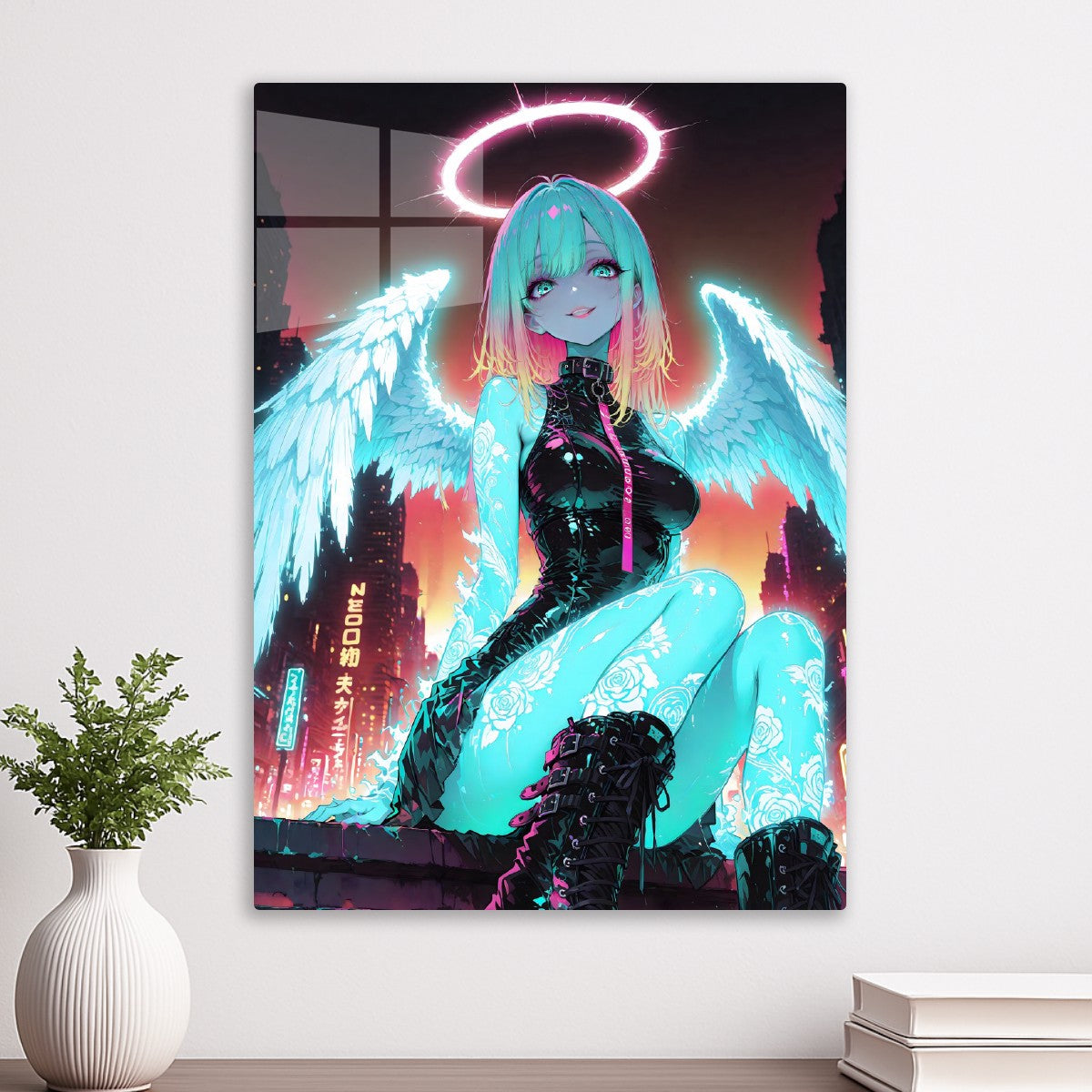 Neon Angel of the Night