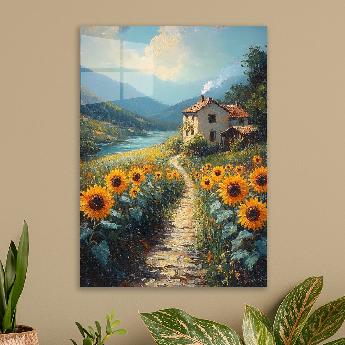 Sunflower Pathway