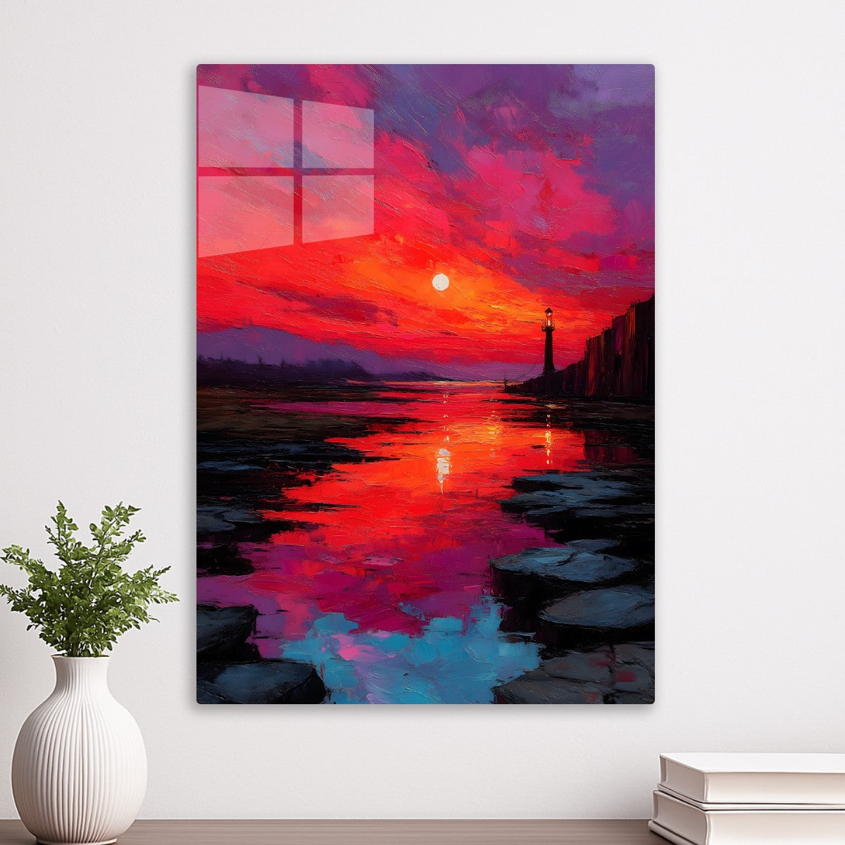 Crimson Dusk Reverie