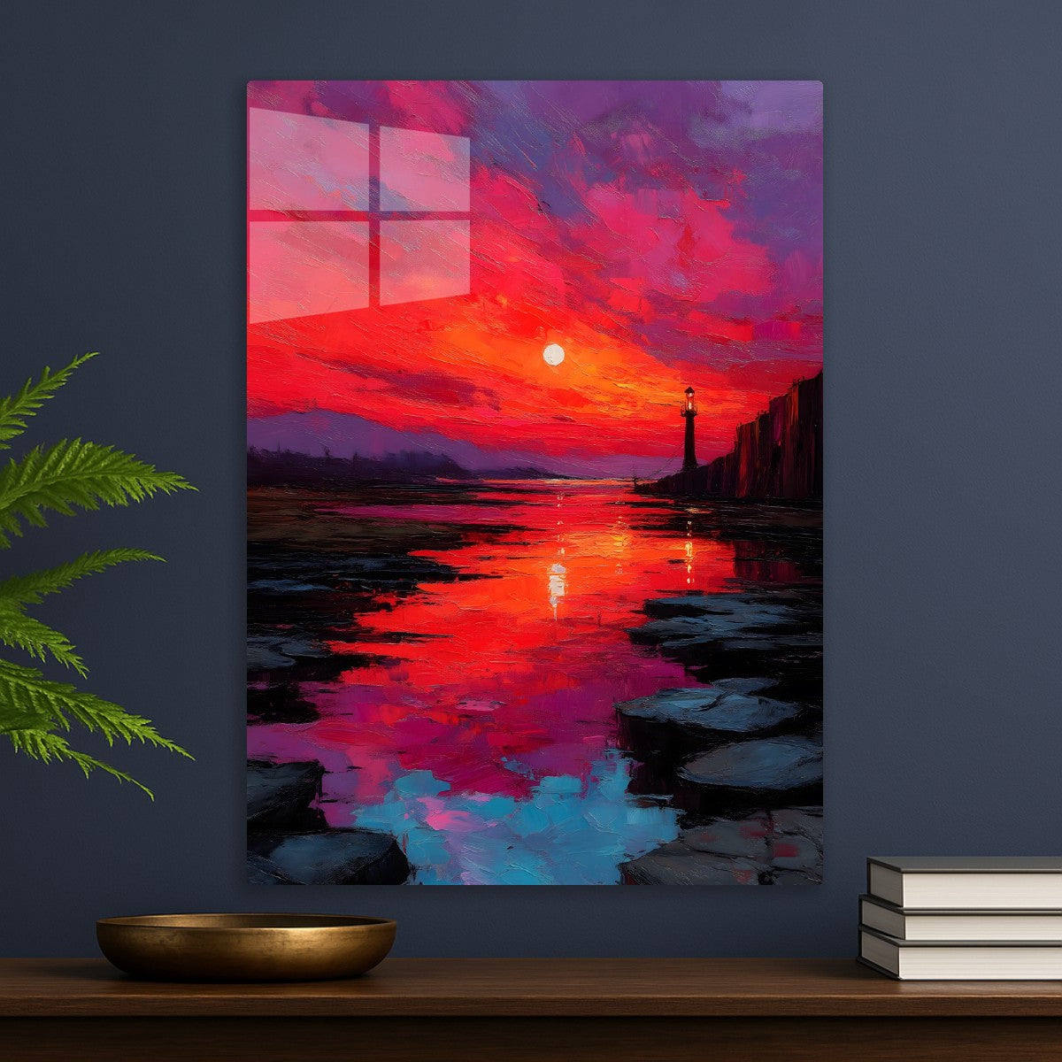 Crimson Dusk Reverie