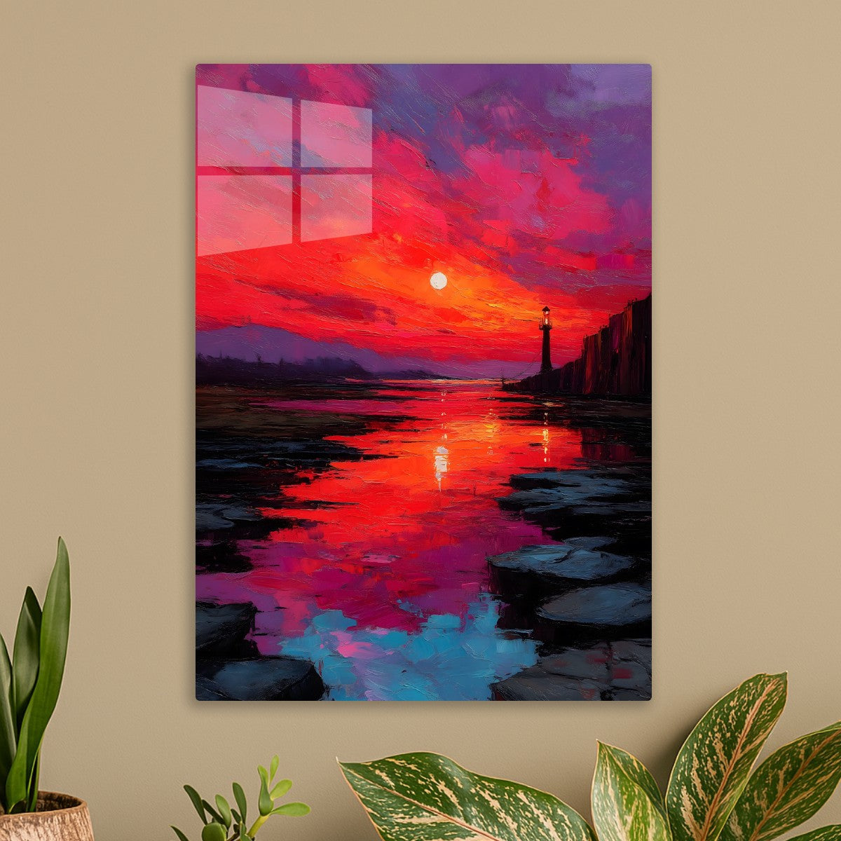 Crimson Dusk Reverie