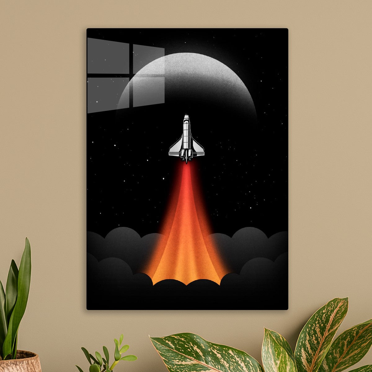 Rocket to the moon