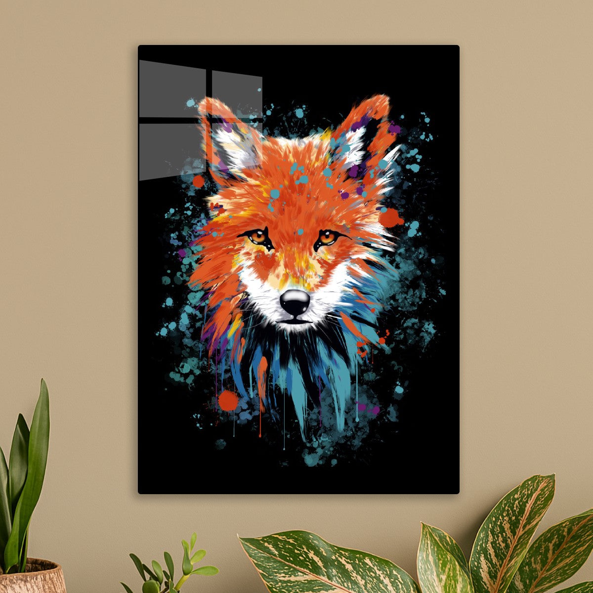 Watercolor Fox