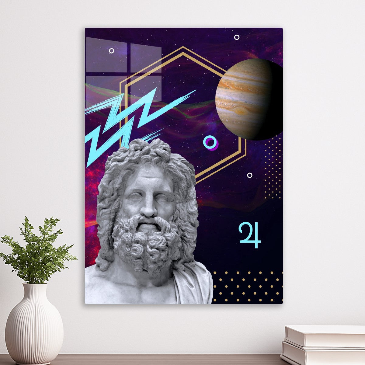 Jupiter (Zeus) - Synthwave God