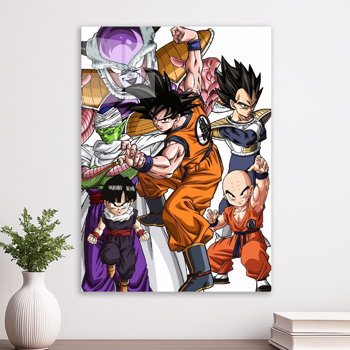 Goku Kuririn Piccolo Frieza
